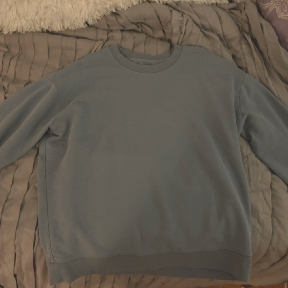 Light blue Lululemon Crewneck
